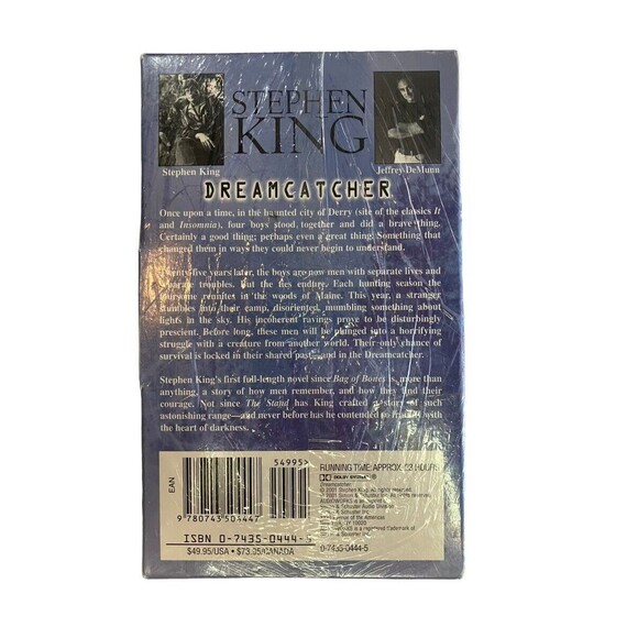 Stephen King - Dreamcatcher - Unabridged Audio Book (16 Cassettes) 2001 Sealed - Picture 8 of 10